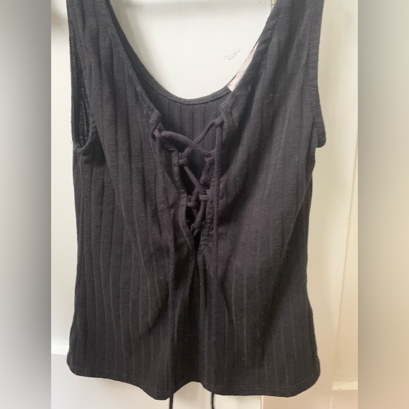 Urban Outfitters crop lace up tank - Picture 3 of 4